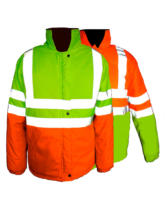 Campera Alta Visibilidad Clase 3 Bicolor