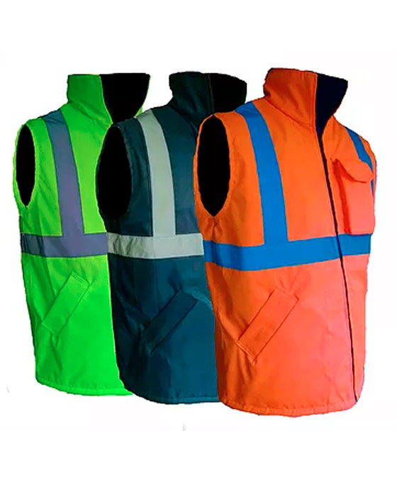 Chaleco Alta Visibilidad Clase 2 con Abrigo Glow