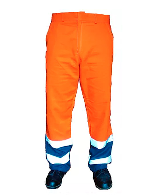 Pantalón Glow combinado naranja